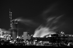Industrienachtslandschaft